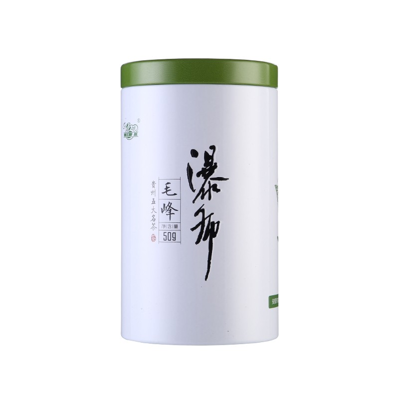 貴州綠茶 安順瀑布茶 辦公茶2021新茶 特級(jí)毛峰50克罐裝